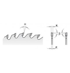 Scie circulaire HM 190x30x2,6-1,6 z 40