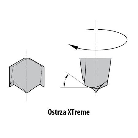 Wiertło NP HW D 6x35 L 70 S 10x30 RH