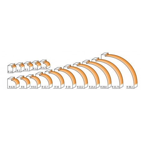 HM-Fräser R 4,75 D 22,2 I 12,7 S 6