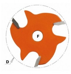 Ostrze HM I 2.5 D 47.6 F-8