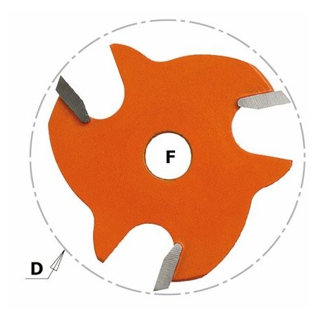 Ostrze HM I 2.5 D 47.6 F-8