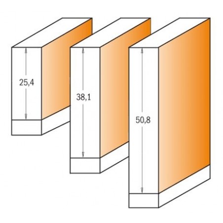 Frez HM I 25,4 D 19 S 8 +łożysko dolne