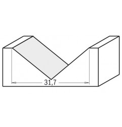 Cortador HM D 12,7 I 12,7 A 90 S 8