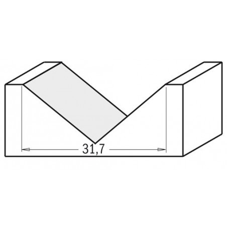 Cortador HM D 12,7 I 12,7 A 90 S 8