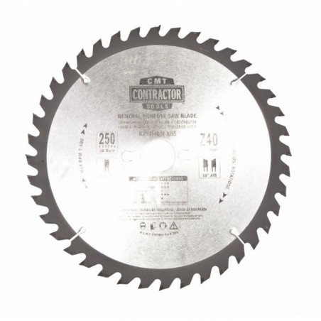 Piła tarczowa  D 250 K 2,6-1,8 F 30 Z 40 ATB