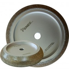 Boron grinding wheel FENES 127x12,7 mm PROFILE 10/30