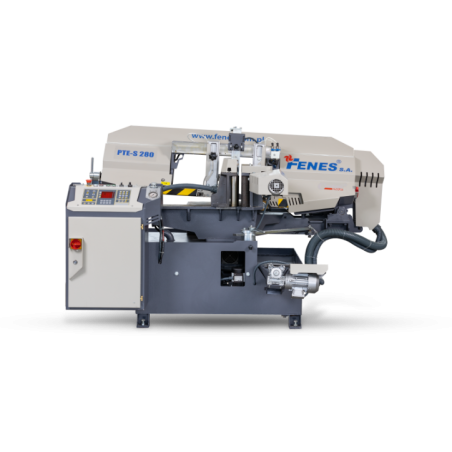 Belt cutter PTE-S 280 automatic metal cutting machine 27mm