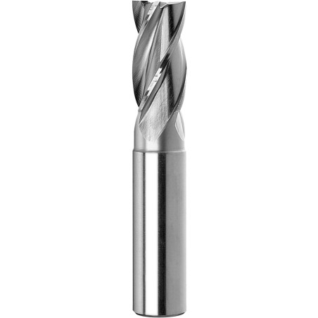 DIN 844-(A,B) K-N Conical-parallel ball nosed short universal with parallel straight shank helical flute end mill