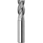 DIN 844-(A,B) K-N Conical-parallel ball nosed short universal with parallel straight shank helical flute end mill