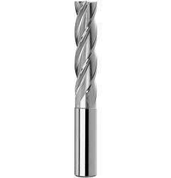 DIN 844-(A-B) L-M-N Conical-parallel long center-cutting straight shank end mill