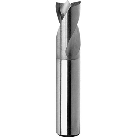 NFPz slot drill End mill with straight parallel shank for spot welds removing