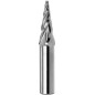 DIN 1889-EA K-H Flat nosed tapered cylindrical end mill for die-sinking with straight parallel shank - short