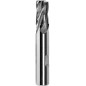 DIN 1889-(A,B) K-M-HR Roughing end mill with straight shank for machining of hard and poor machinable materials, short