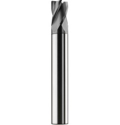 DIN 6527 L general-purpose VHM carbide long end mill