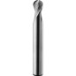 DIN 6527 K R general purpose VHM carbide short end mill with ball nose