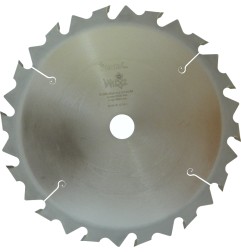 WIRR-R carbide-tipped circular saw blade for longitudinal cutting with feed stop