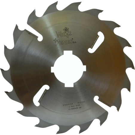 WIRR-S circular saw with carbide blades for rip cutting on multi-saws