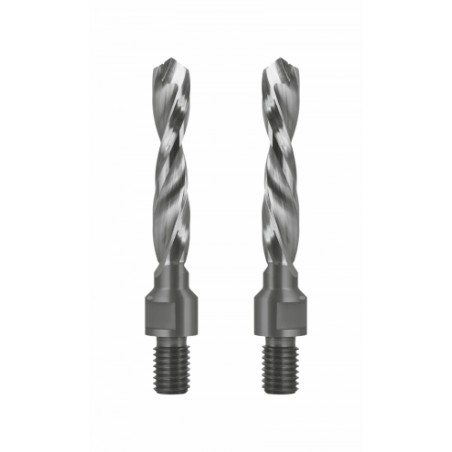 NWAs RH - LH Handle drill bit with breaker on face, right and left