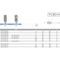 C-WRC - DIN WRC ISO A VHM rounded cylindrical metal file