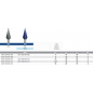 M-SKM - DIN SKM ISO M VHM Rotationskegelfeile für Metall