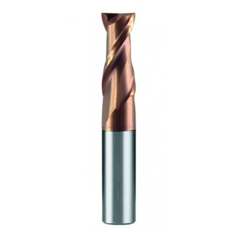 GOLD VHM end mill for hardened materials for metal