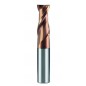 GOLD VHM end mill for hardened materials for metal