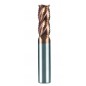 GOLD VHM end mill for hardened materials for metal