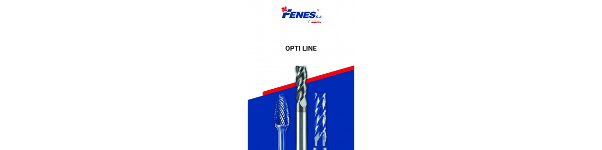 Metallbearbeitungswerkzeuge für Aluminium OPTI LINE | FENES S.A