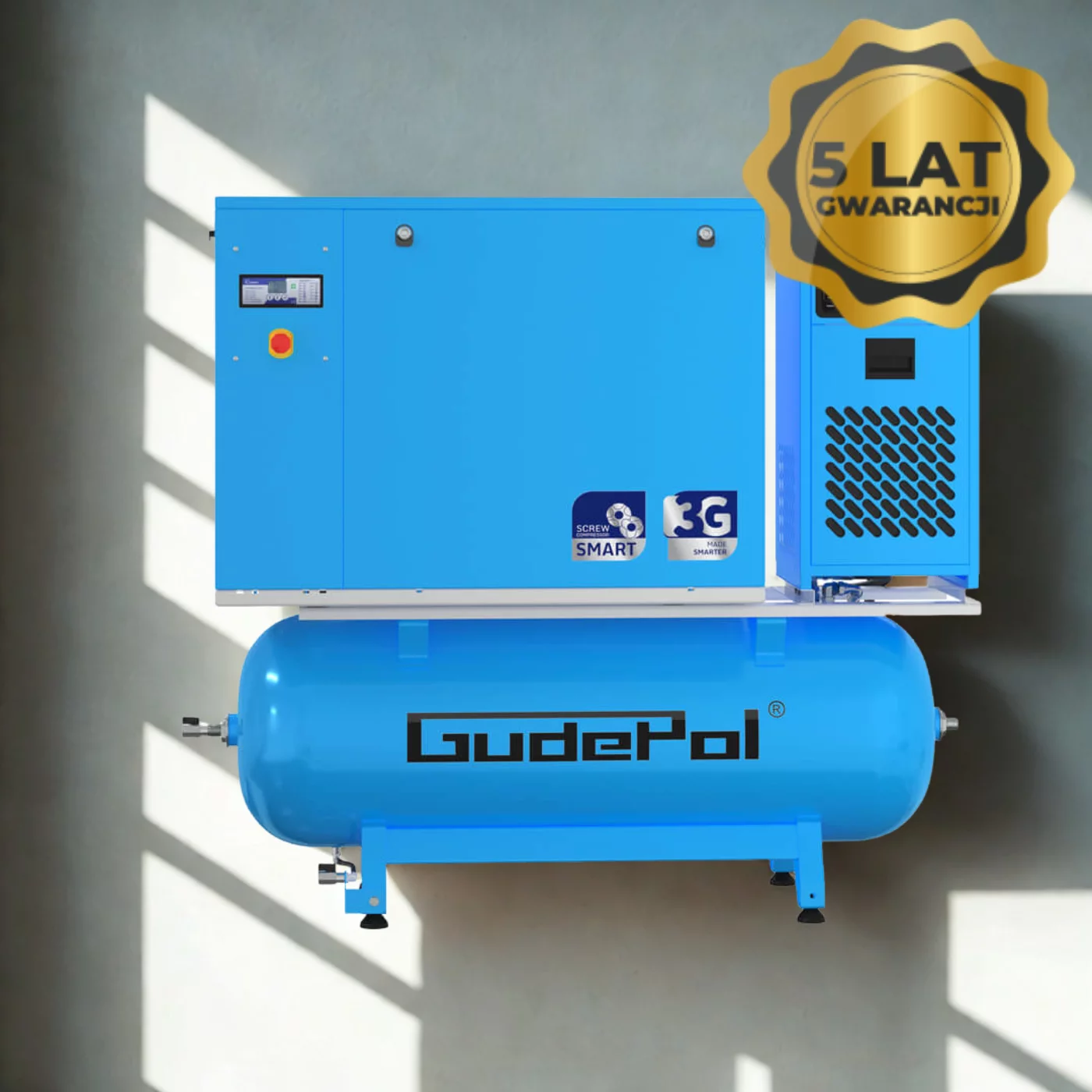 Kompresor śrubowy SMART-3G 15/13-500/15-VT